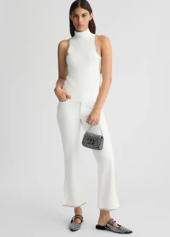Liu Jo Top de punto con strass-Mujer Cárdigans Y Jerséis