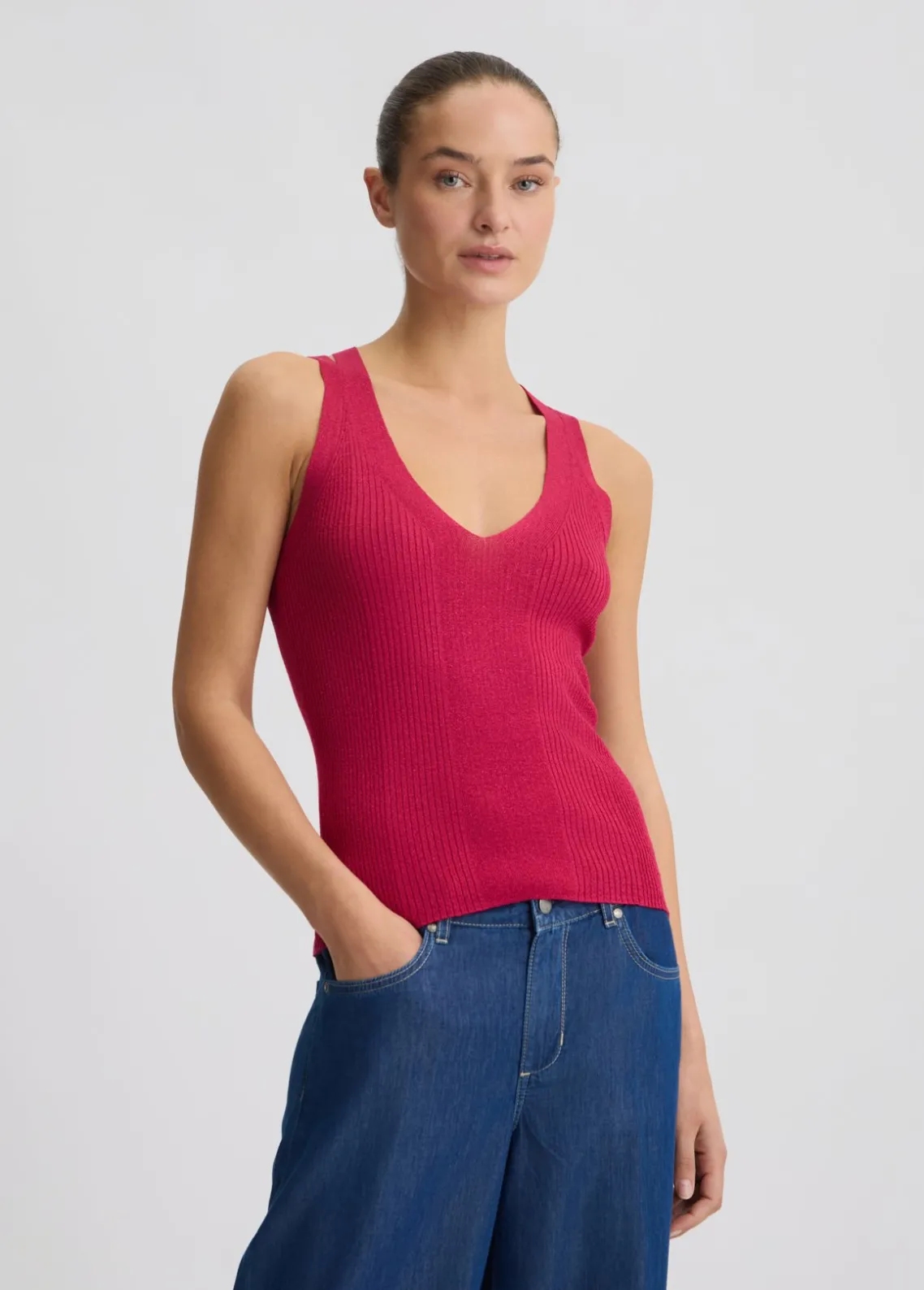 Liu Jo Top de punto lurex®-Mujer Cárdigans Y Jerséis