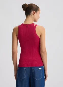 Liu Jo Top de punto lurex®-Mujer Cárdigans Y Jerséis