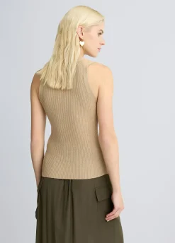 Liu Jo Top de punto lurex®-Mujer Cárdigans Y Jerséis
