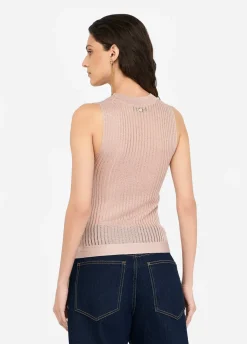 Liu Jo Top de punto lurex®-Mujer Cárdigans Y Jerséis