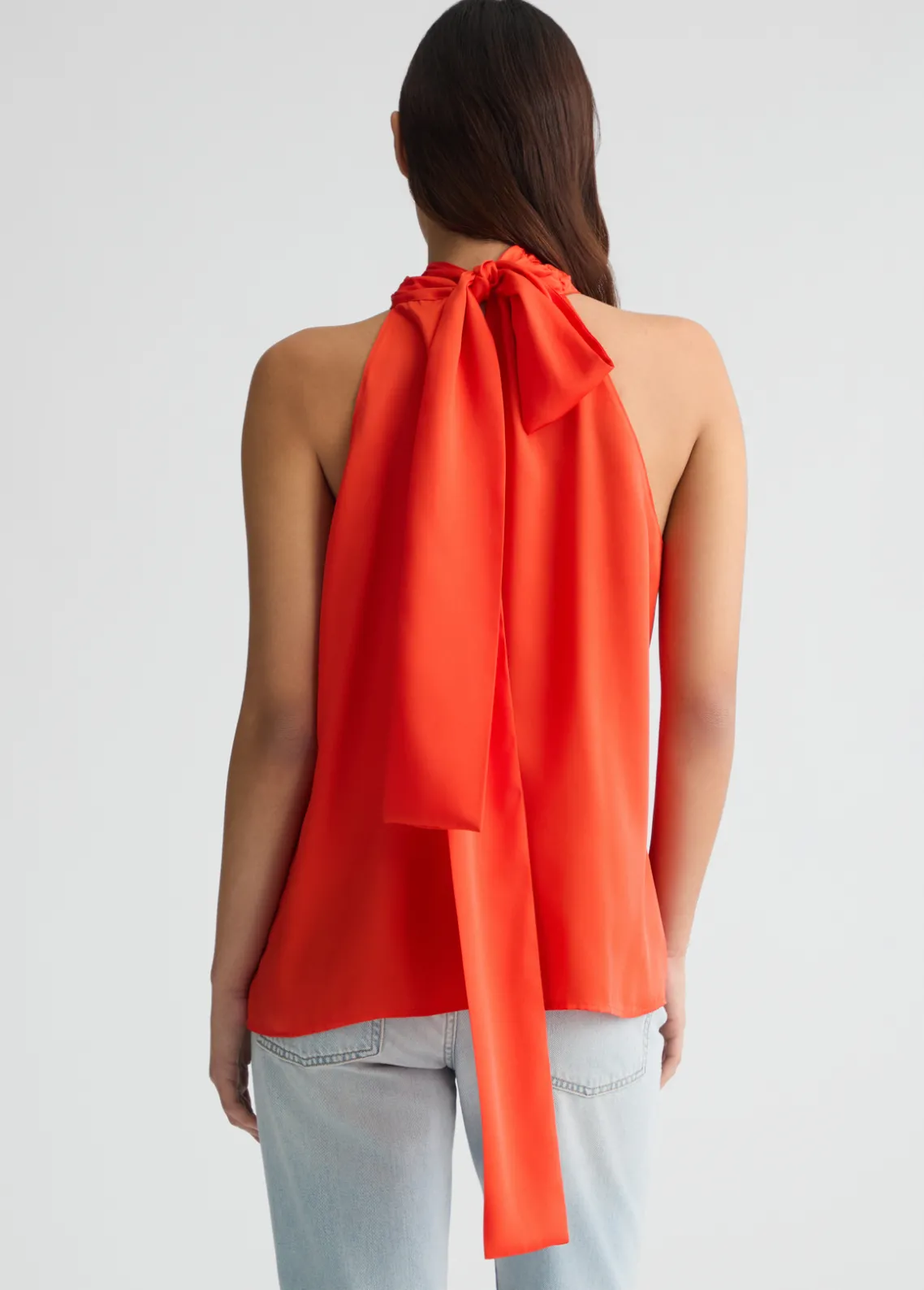 Liu Jo Top de raso-Mujer Camisetas Y Tops