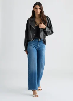 Liu Jo Top de raso con encaje-Mujer Camisetas Y Tops