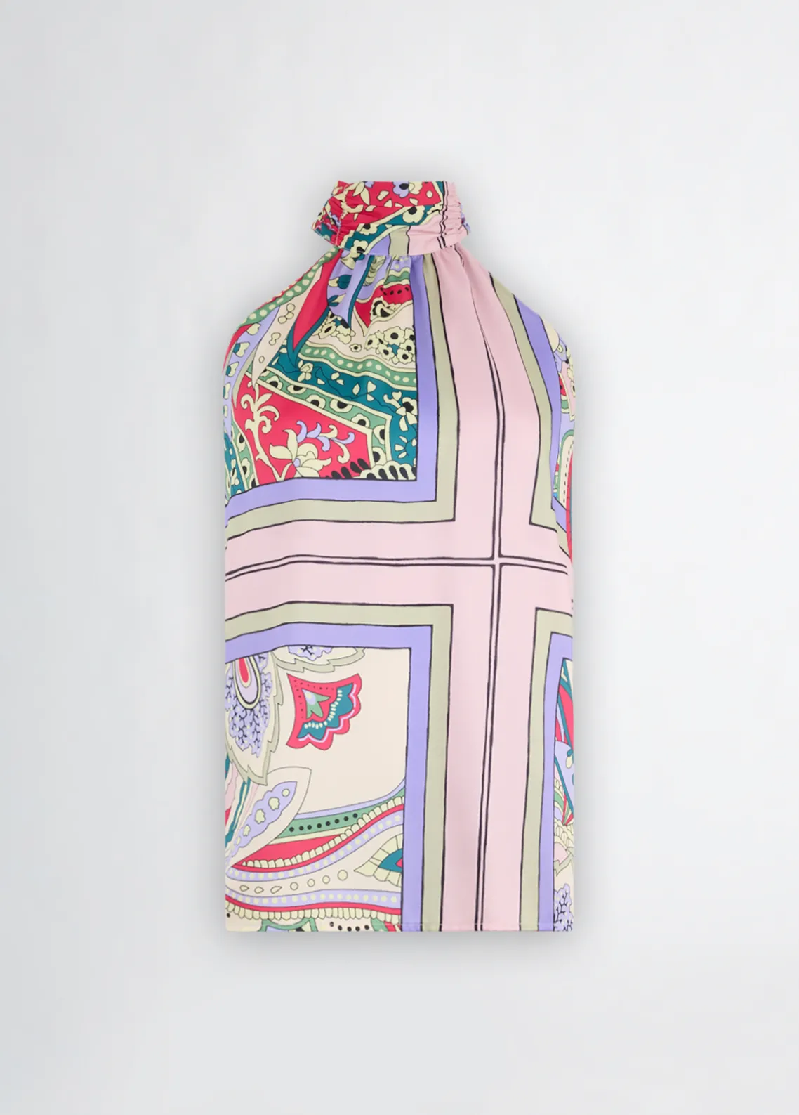Liu Jo Top de raso estampado-Mujer Camisetas Y Tops