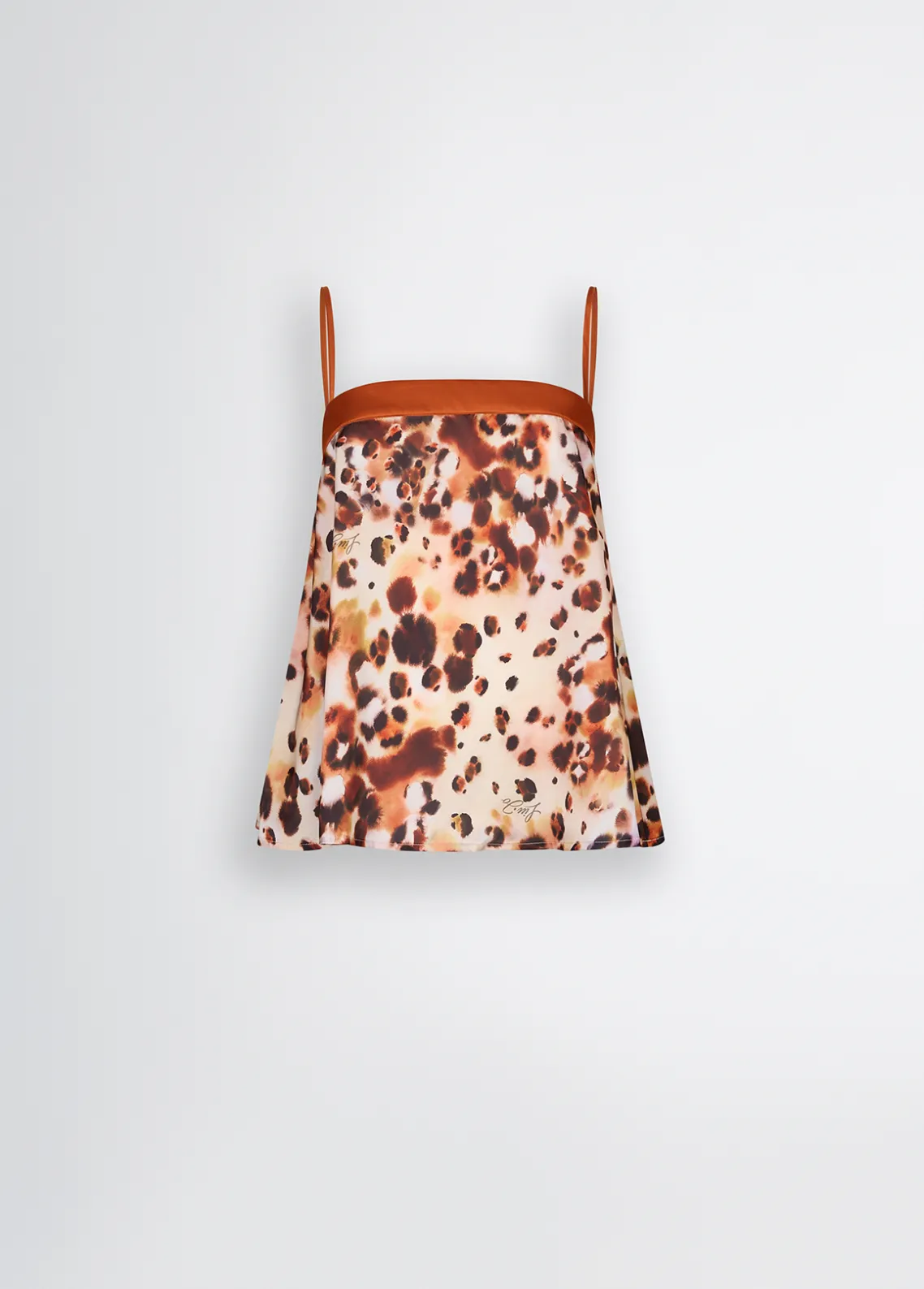 Liu Jo Top de raso estampado-Mujer Ropa Deportiva|Moda Baño