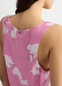 Liu Jo Top de satén-Mujer Camisetas Y Tops