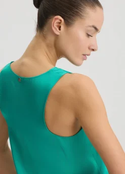 Liu Jo Top de satén-Mujer Camisetas Y Tops
