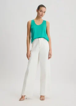 Liu Jo Top de satén-Mujer Camisetas Y Tops