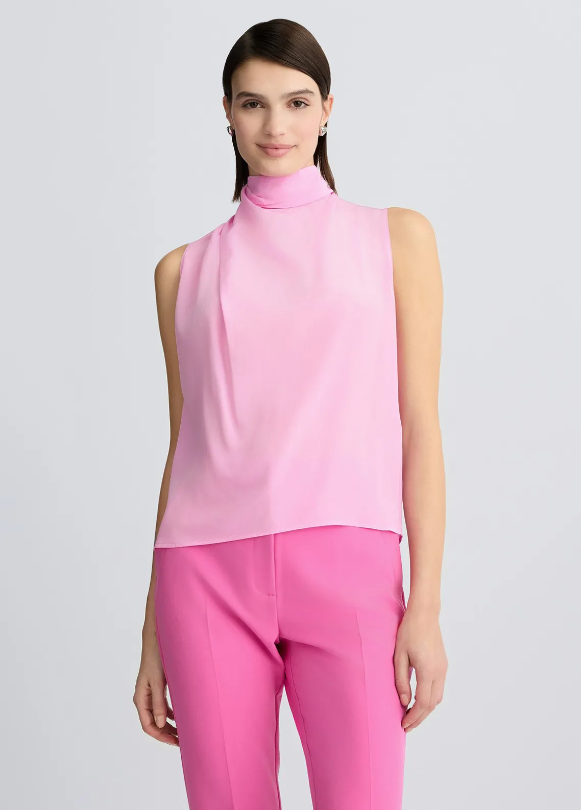 Liu Jo Top de seda-Mujer Camisetas Y Tops