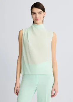 Liu Jo Top de seda-Mujer Camisetas Y Tops