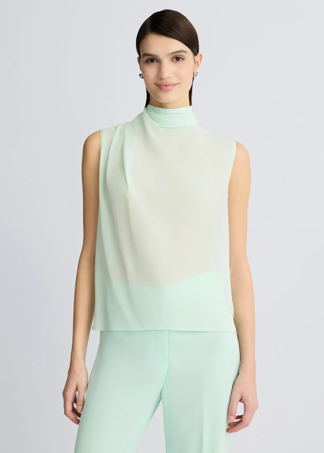 Liu Jo Top de seda-Mujer Camisetas Y Tops