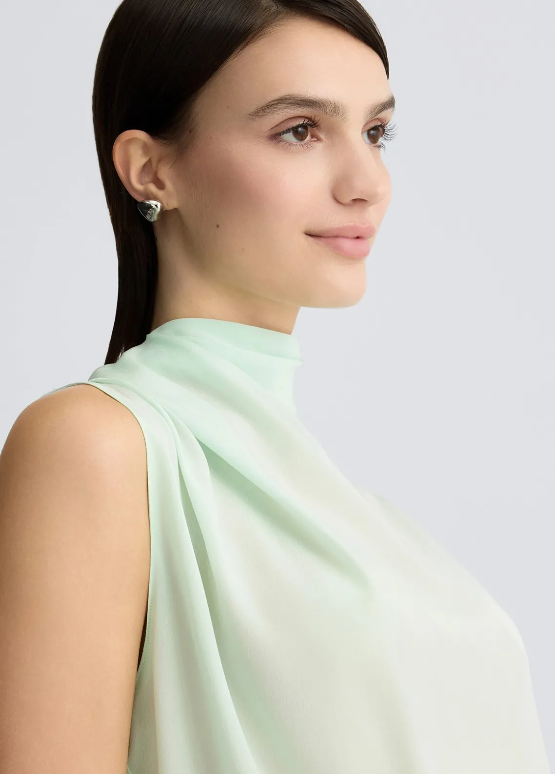Liu Jo Top de seda-Mujer Camisetas Y Tops