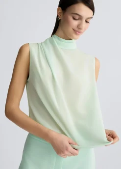 Liu Jo Top de seda-Mujer Camisetas Y Tops