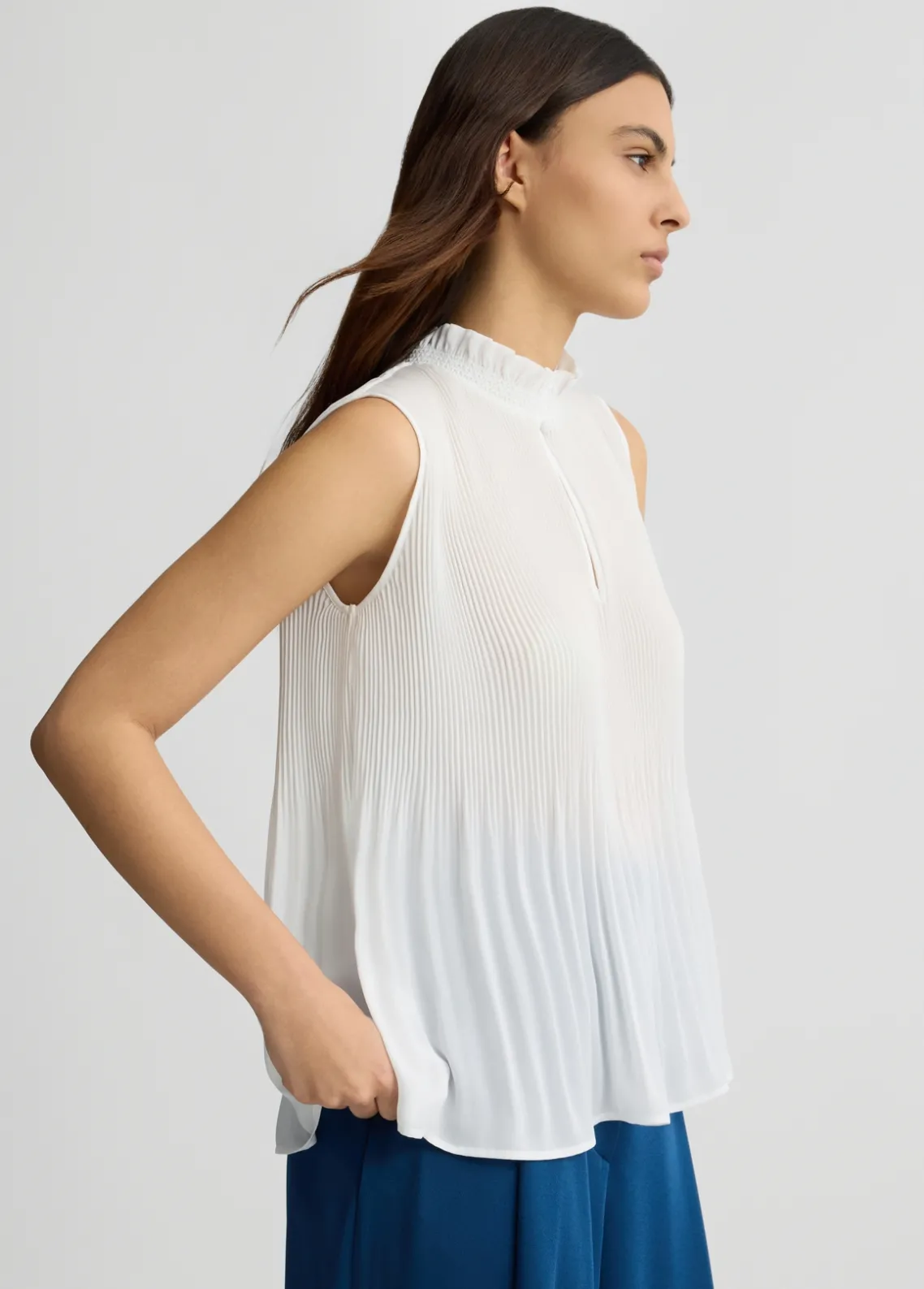 Liu Jo Top en tejido georgette-Mujer Camisetas Y Tops