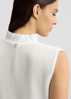 Liu Jo Top en tejido georgette-Mujer Camisetas Y Tops