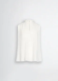 Liu Jo Top en tejido georgette-Mujer Camisetas Y Tops