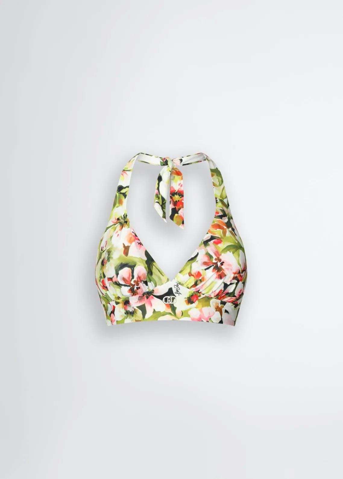 Liu Jo Top triangular con estampado-Mujer Moda Baño