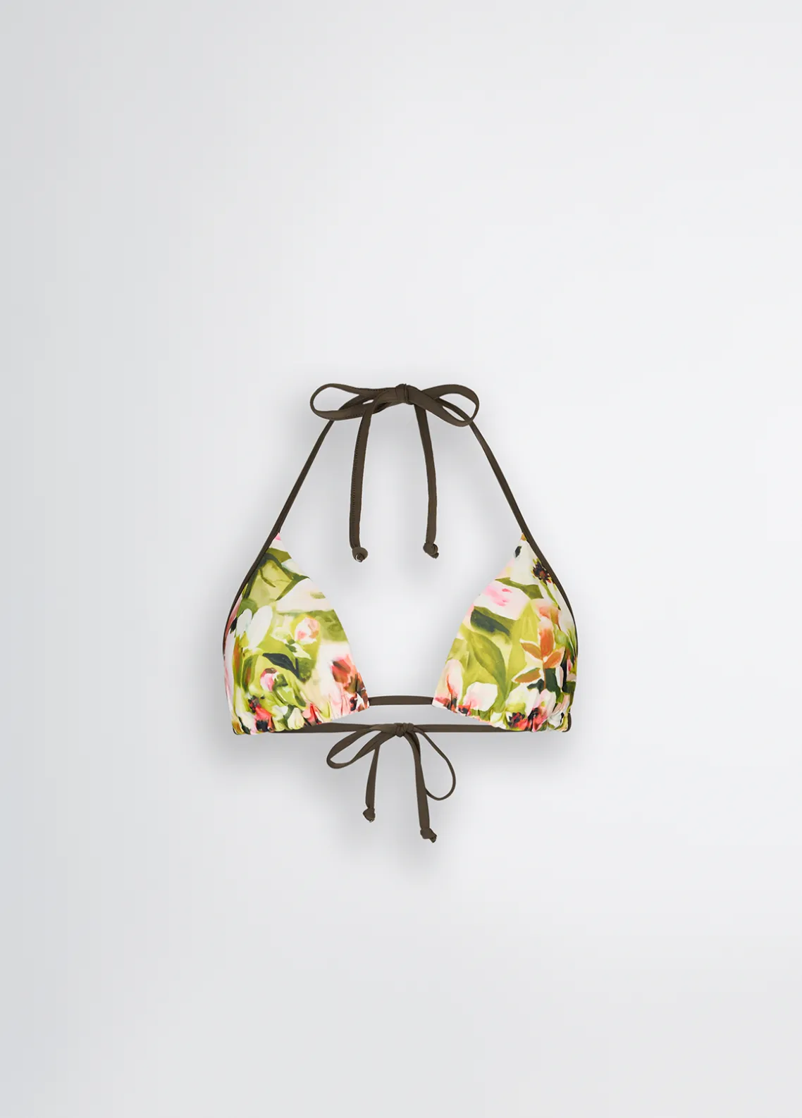 Liu Jo Top triangular de bikini estampado-Mujer Moda Baño