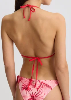 Liu Jo Top triangular de bikini estampado-Mujer Moda Baño