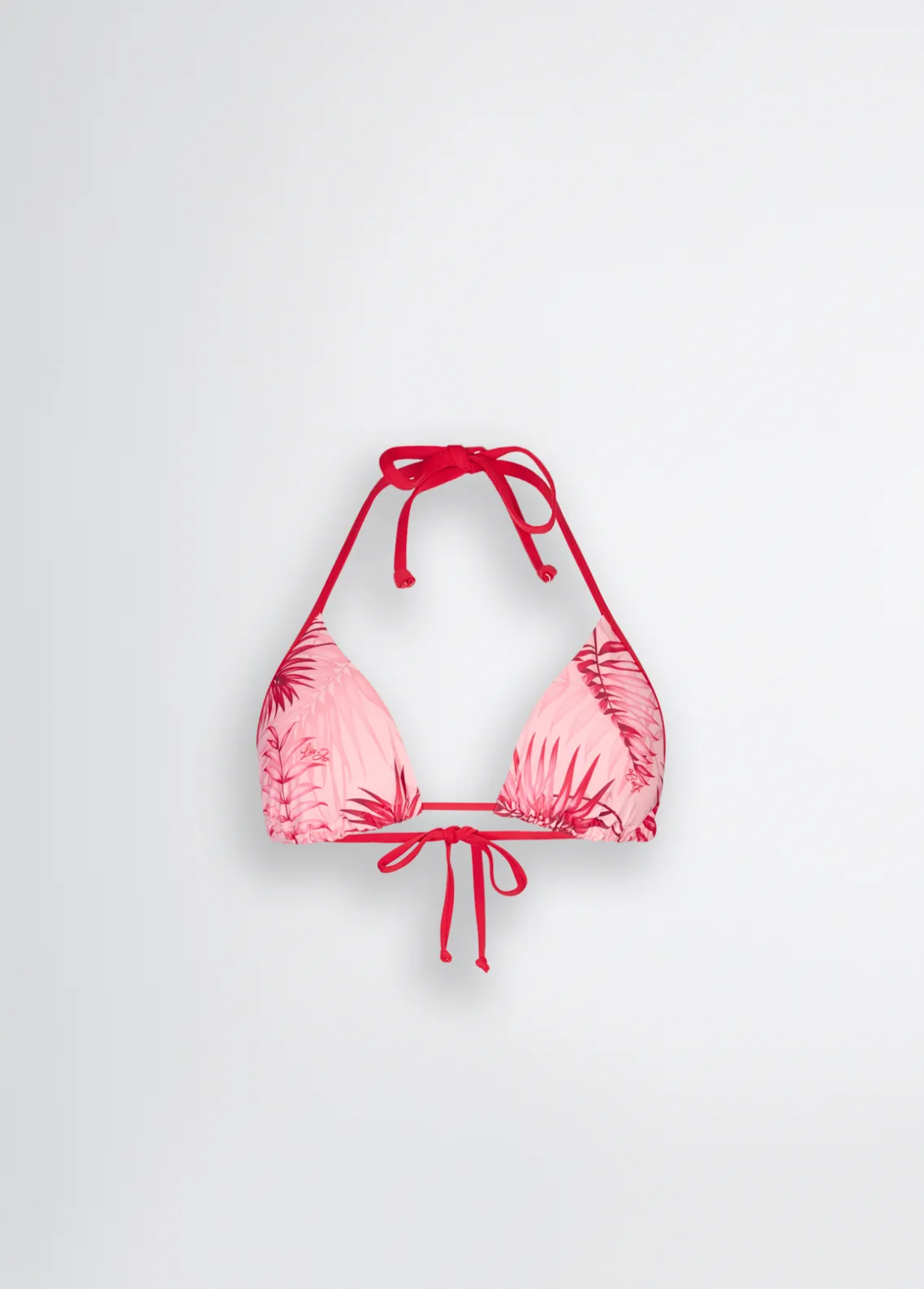 Liu Jo Top triangular de bikini estampado-Mujer Moda Baño