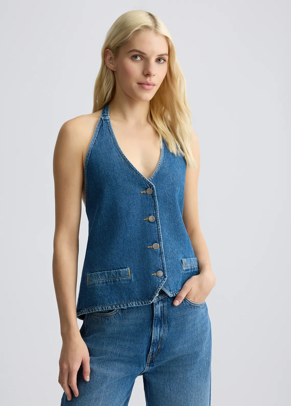 Liu Jo Top vaquero-Mujer Camisetas Y Tops