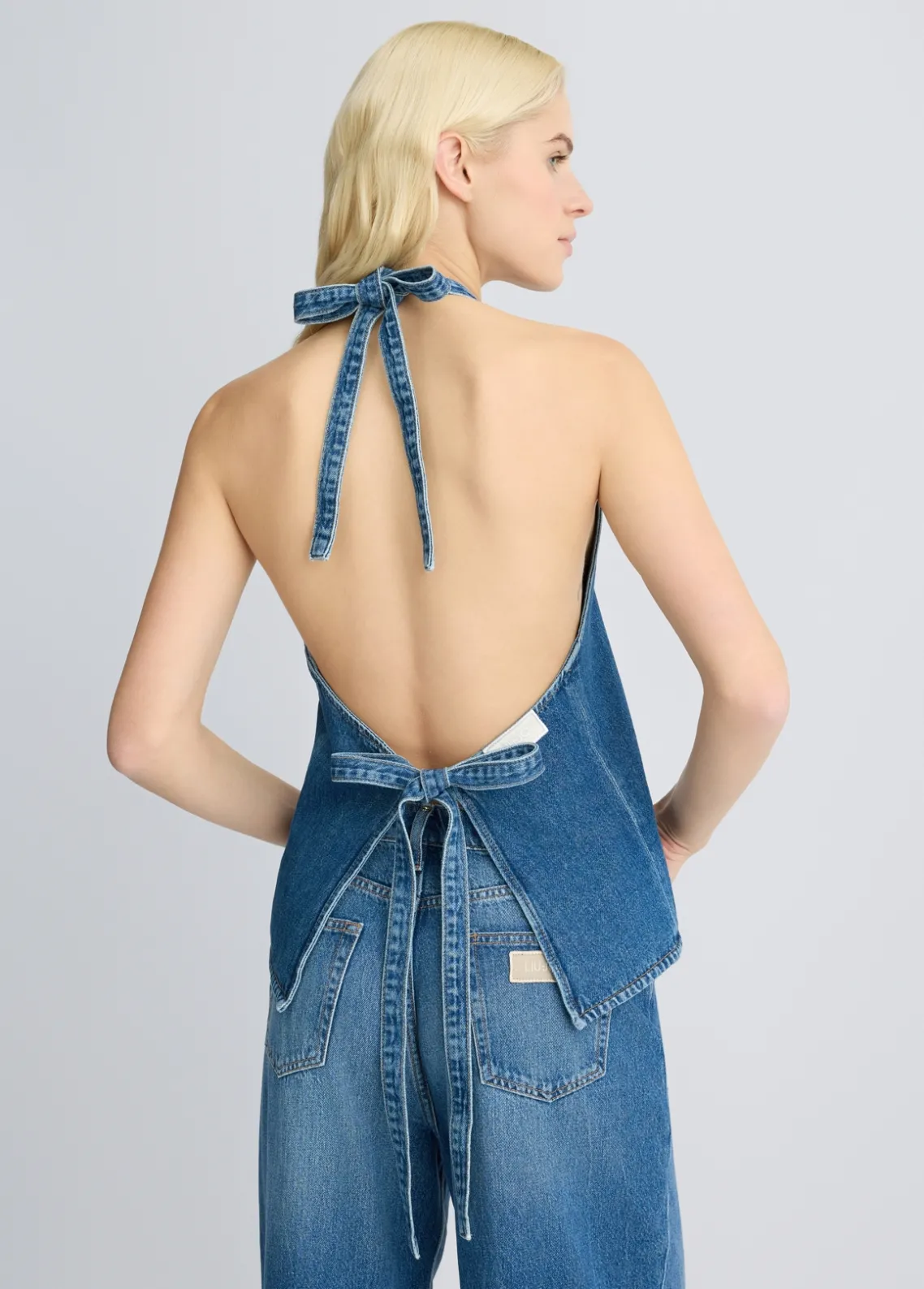 Liu Jo Top vaquero-Mujer Camisetas Y Tops