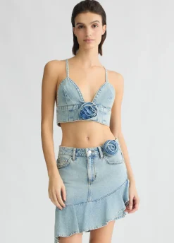 Liu Jo Top vaquero-Mujer Camisetas Y Tops