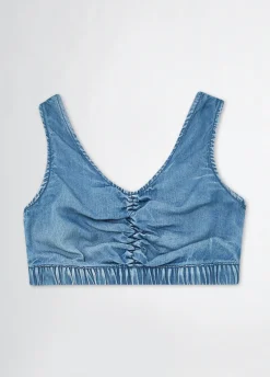 Liu Jo Top vaquero- Camisetas