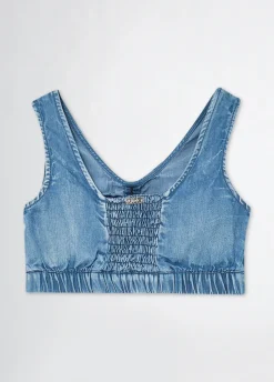 Liu Jo Top vaquero- Camisetas