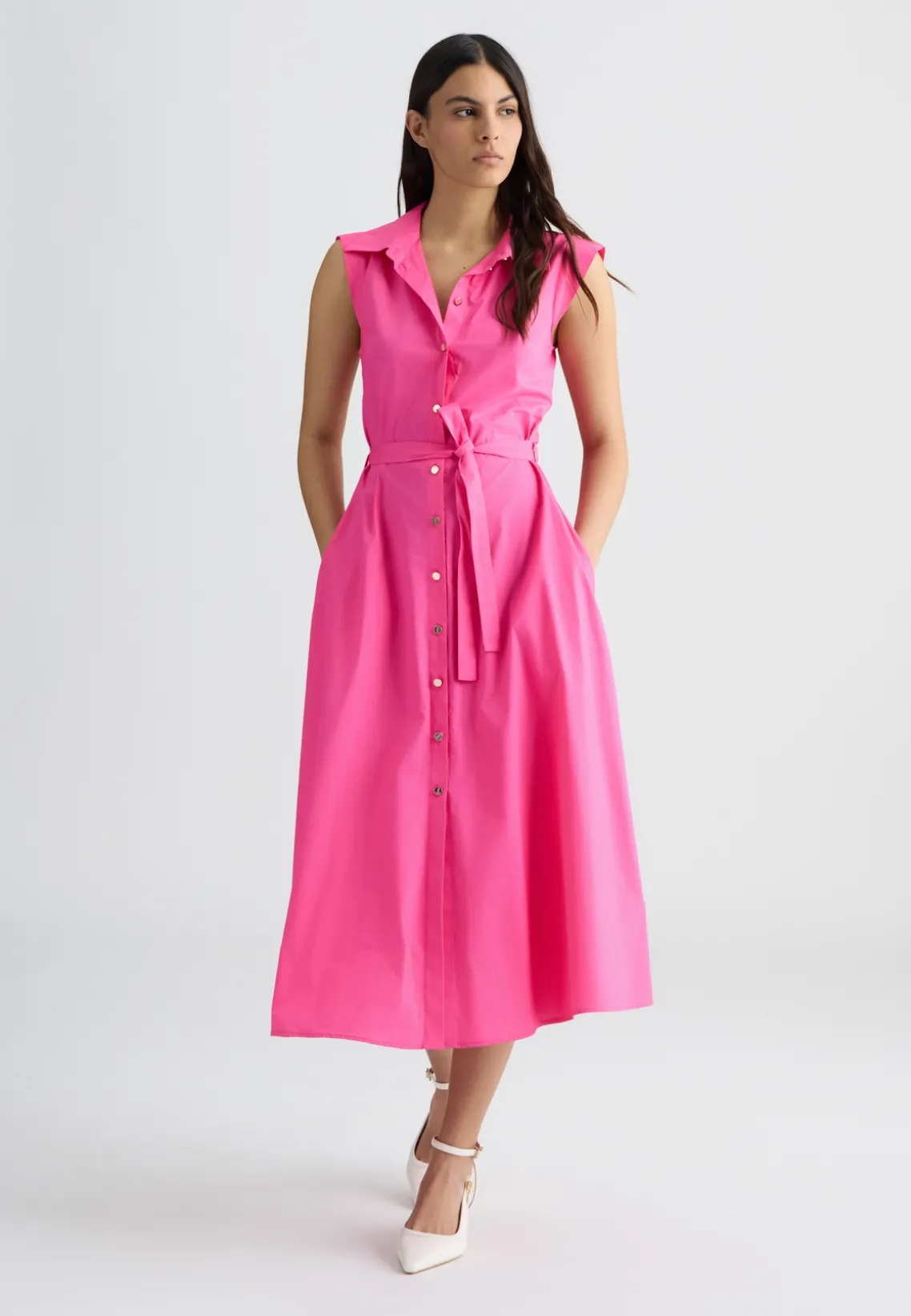 Liu Jo Traje camisero de popelina-Mujer Vestidos