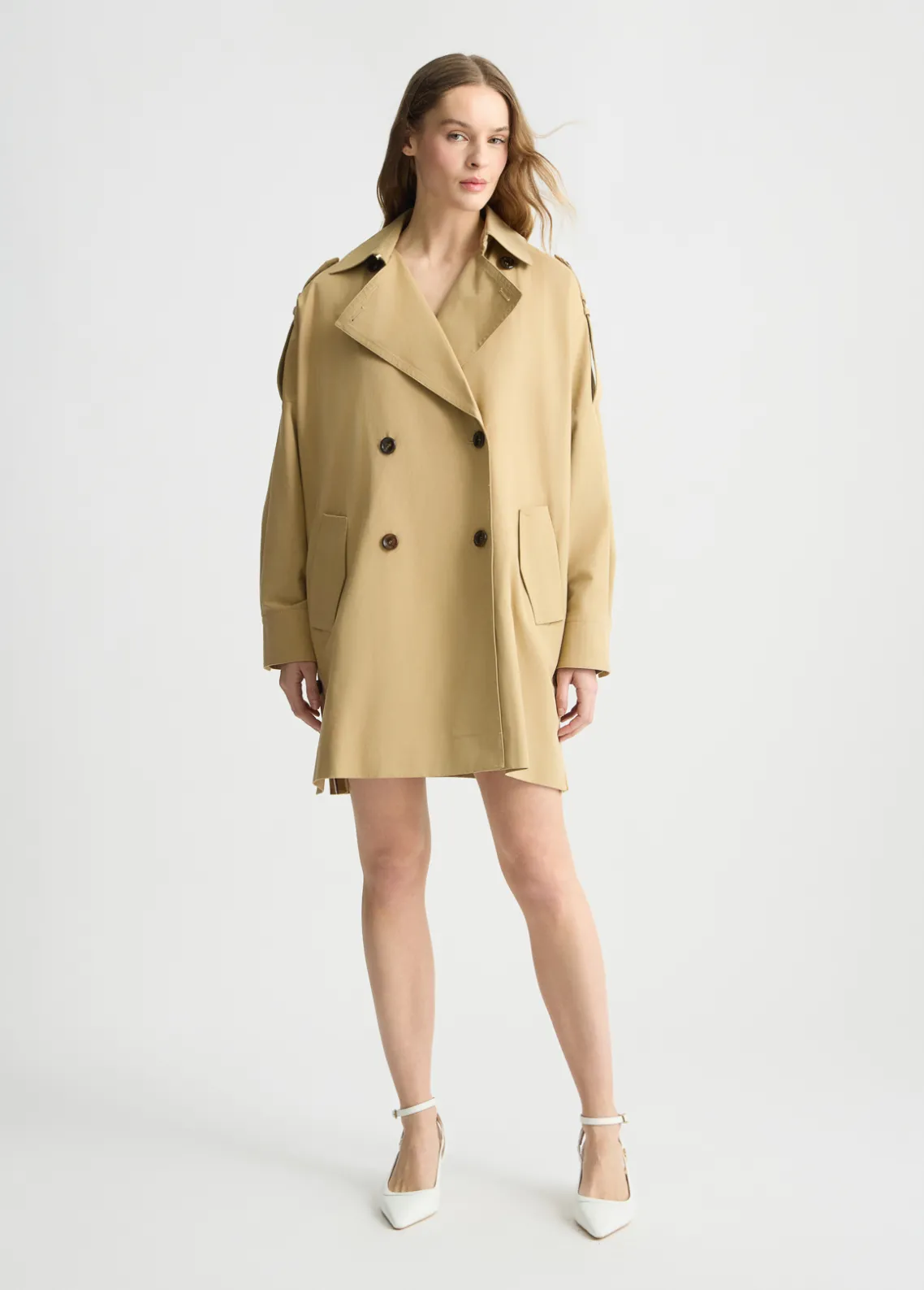 Liu Jo Trench de gabardina-Mujer Abrigos Y Chalecos