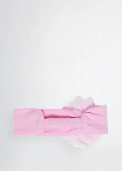 Liu Jo Turbante de algodón con flor- Complementos