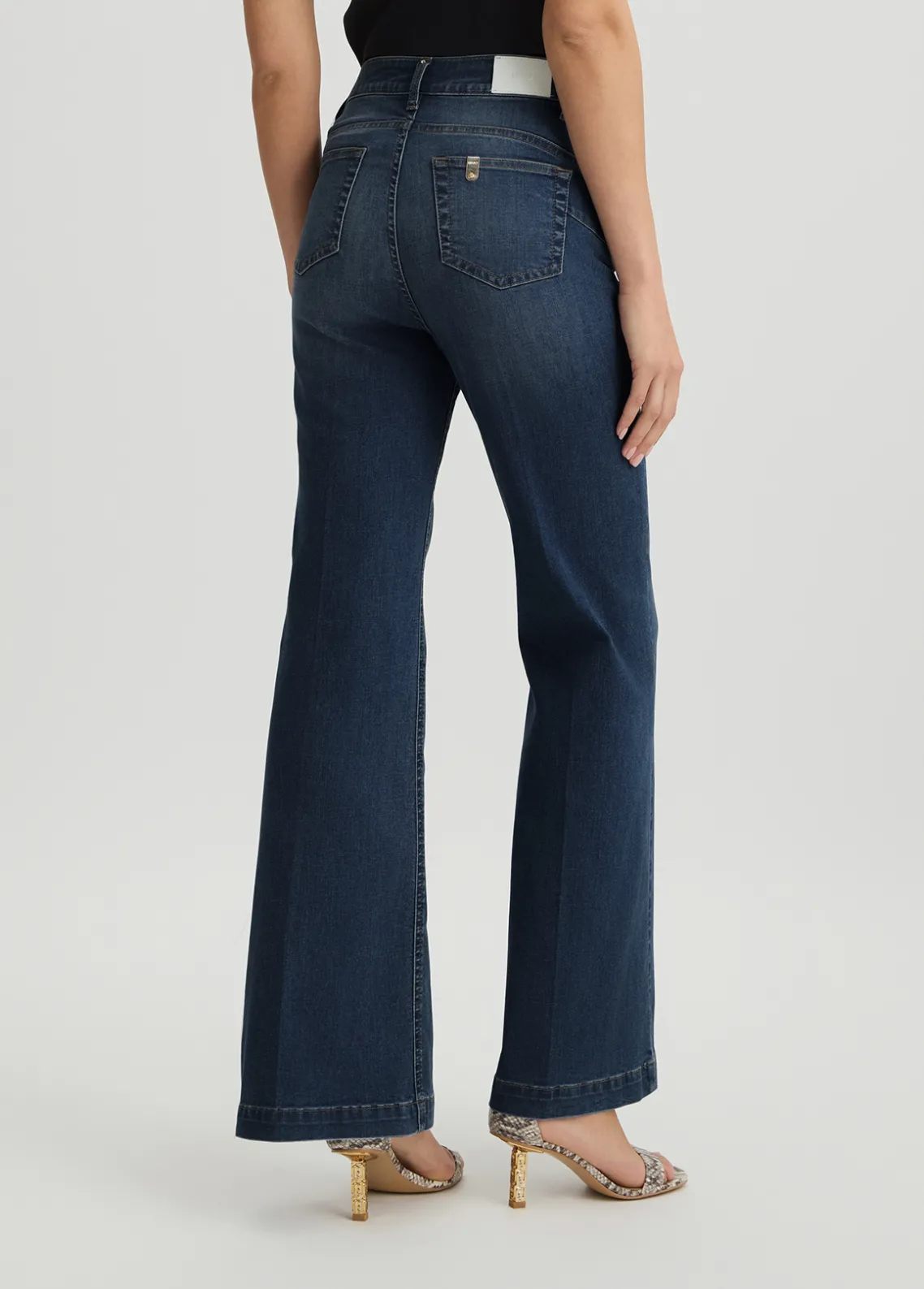 Liu Jo Vaqueros acampanados Bottom Up-Mujer Vaqueros Campana