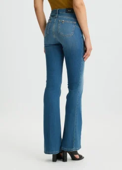 Liu Jo Vaqueros acampanados Bottom Up-Mujer Vaqueros Campana