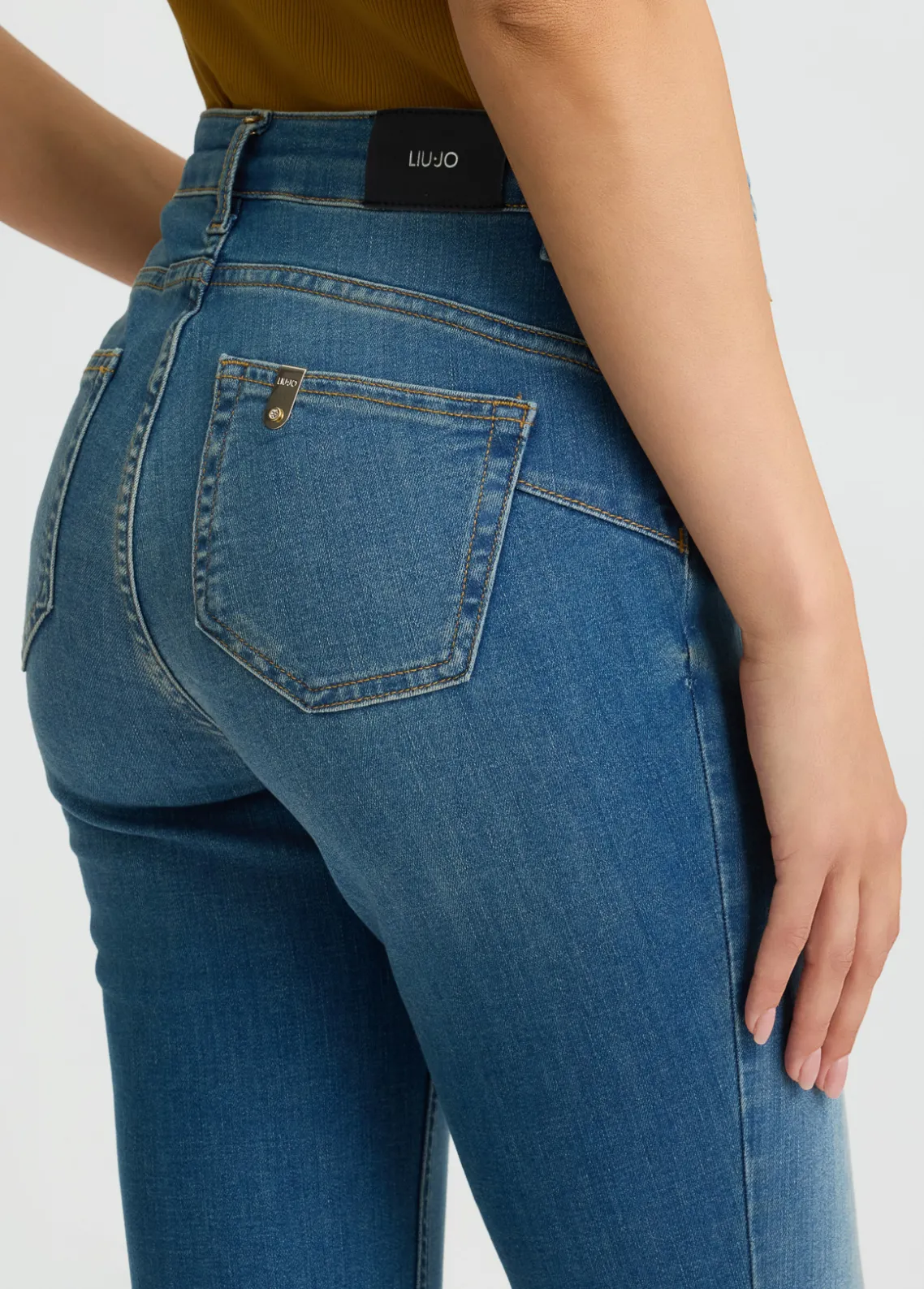 Liu Jo Vaqueros acampanados Bottom Up-Mujer Vaqueros Campana