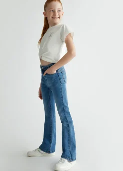 Liu Jo Vaqueros acampanados de talle alto- Pantalones Y Faldas