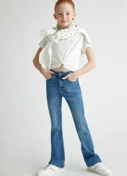 Liu Jo Vaqueros acampanados de talle alto- Pantalones Y Faldas