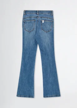 Liu Jo Vaqueros acampanados de talle alto- Pantalones Y Faldas