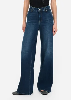 Liu Jo Vaqueros acampanados de talle alto-Mujer Bootcut|Vaqueros Rectos