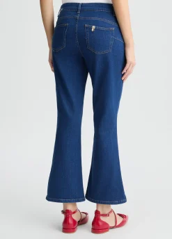 Liu Jo Vaqueros bootcut con strass-Mujer Bootcut