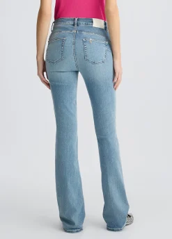 Liu Jo Vaqueros bootcut de talle alto-Mujer Vaqueros Slim