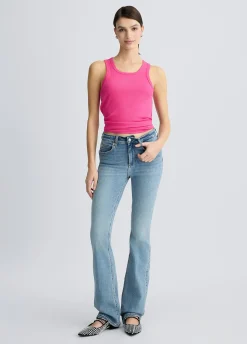 Liu Jo Vaqueros bootcut de talle alto-Mujer Vaqueros Slim