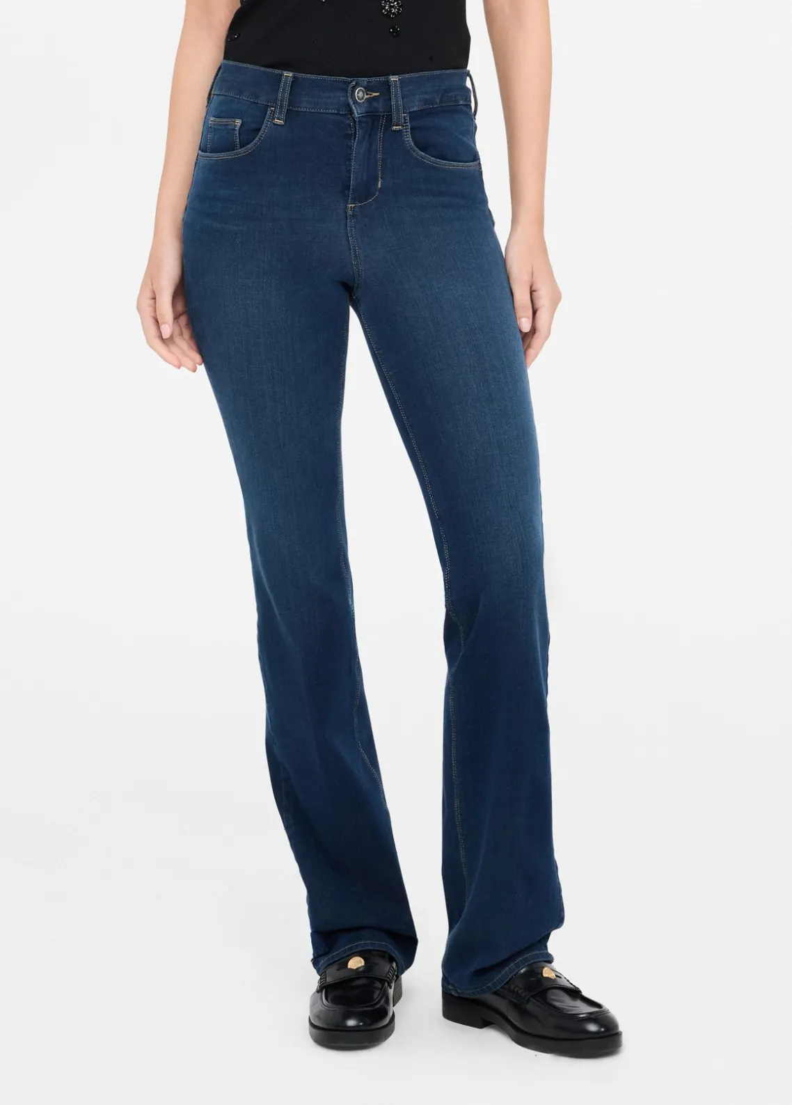 Liu Jo Vaqueros bootcut de talle alto-Mujer Bootcut
