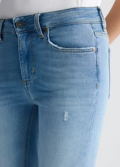 Liu Jo Vaqueros bootcut de talle alto-Mujer Vaqueros Rectos