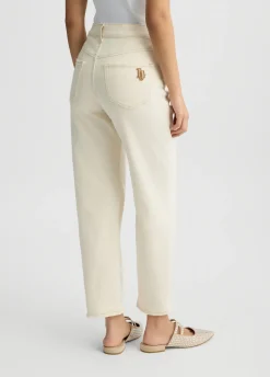 Liu Jo Vaqueros boyfriend de talle bajo-Mujer Pantalones