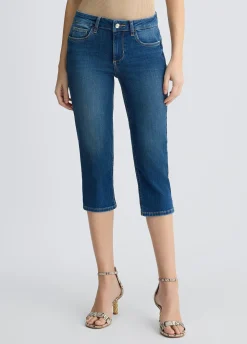 Liu Jo Vaqueros Capri bottom up-Mujer Vaqueros Slim
