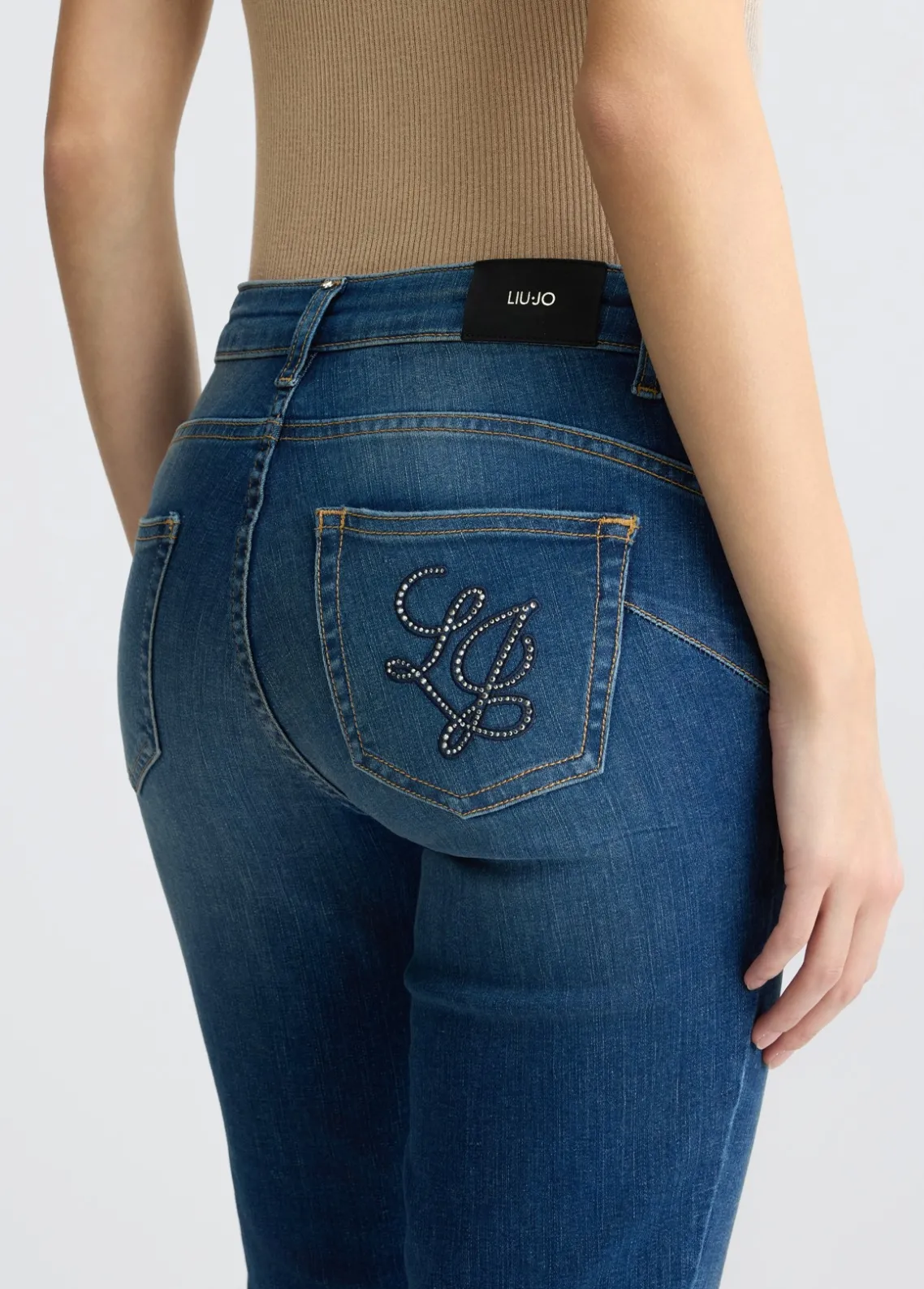 Liu Jo Vaqueros Capri bottom up-Mujer Vaqueros Slim
