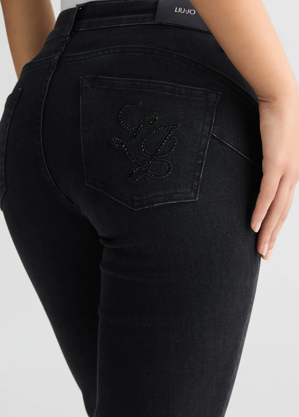 Liu Jo Vaqueros Capri bottom up-Mujer Vaqueros Campana|Vaqueros Slim