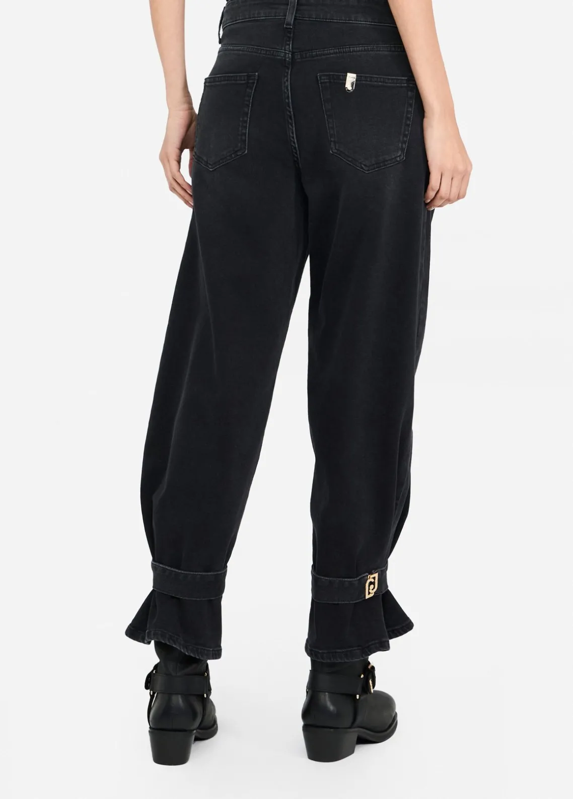 Liu Jo Vaqueros carrot fit de talle alto-Mujer Vaqueros Rectos