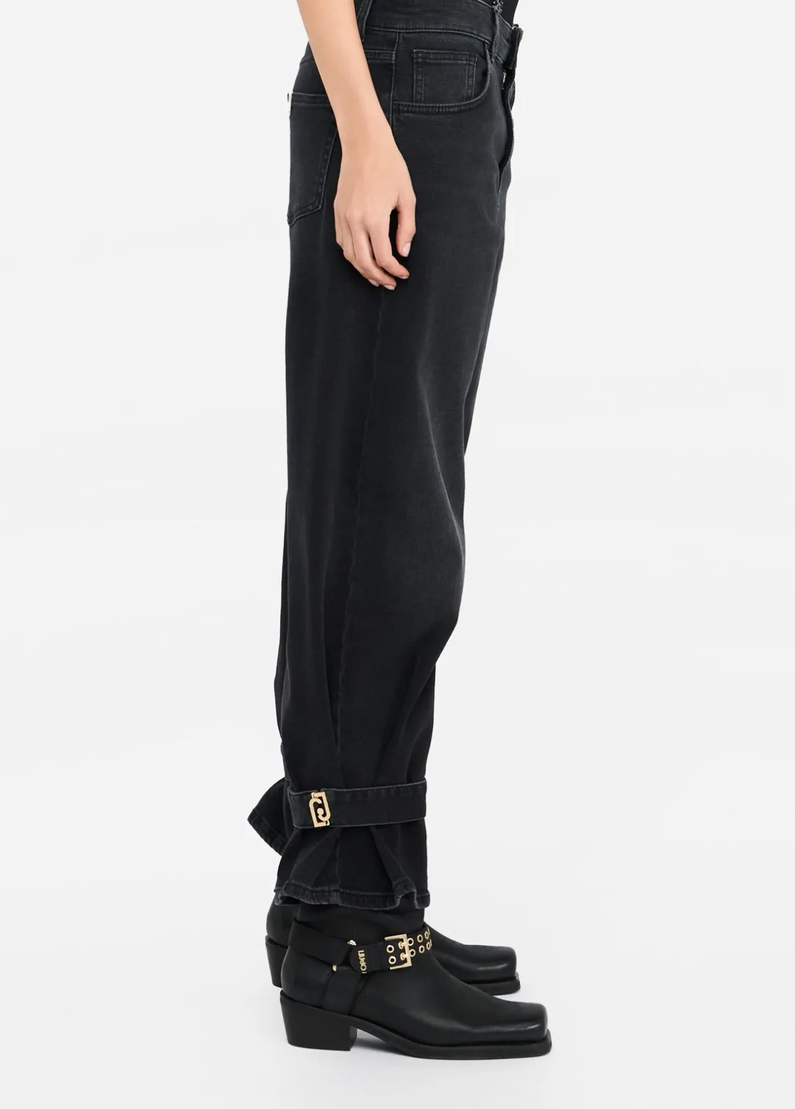 Liu Jo Vaqueros carrot fit de talle alto-Mujer Vaqueros Rectos